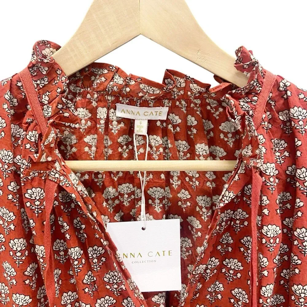 Anna Cate Honey on Miami Isabella Dress Red/Geko Women’s Size Small - Picture 2 of 12